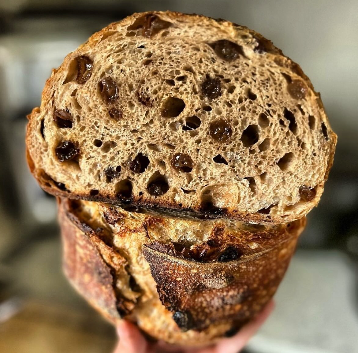 Cinnamon Raisin Sandwich Loaf