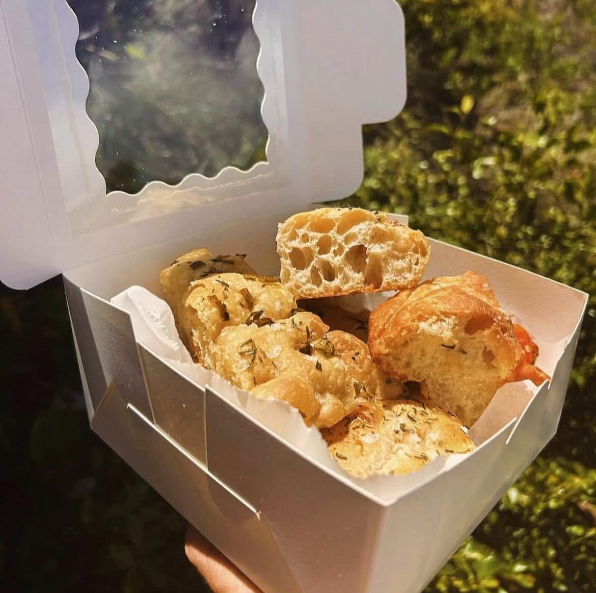 Focaccia Bite Boxes